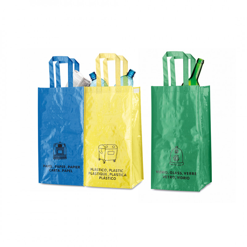 Set de bolsas para reciclaje - Unibag